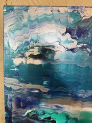 Blue Tropical Island