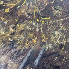 Signed Oil Painting Canvas Rustic Rural Prairie Landscape Weathered Wagon 18×24