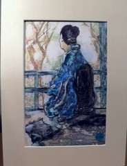 Cho Cho San Madama Butterfly Opera Puccini Tempera/Watercolor On Paper C. Mcadam