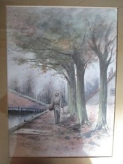 Alexander G. Kennedy (1864-1931) Watercolor Painting Prince Edward Island 766E