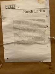 FANCH (Francois Ledan) OVAL LOUNGE 2004 18×36 REGISTRATIONS NO 190051.0113