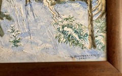 ‘CONNECTICUT WINTER, 1940’. William Arthur Schneller (1888-1944)