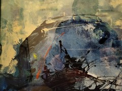 Original Deep Modern Contemporary Abstract Piece