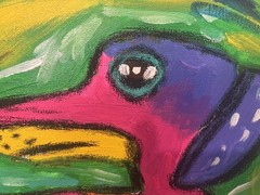 Dashing Dachshund: Original Acrylic Pet Painting 11×14 Canvas