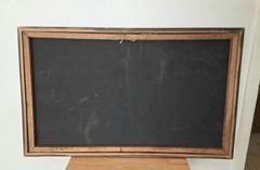 VNTG 70sBlack Velvet Asian Themed Framed Wall Painting 33.5in. x 21.5in x 1.5in.