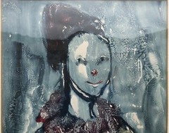 Signed Sidnee Livingston Mid Century WC Of A „Girl“ 20 3/4” X 15 3/4”