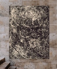 Jackson Pollock style￼ Artist Painting 81” X 62”(6ft. 9in)Abstract Modern XL