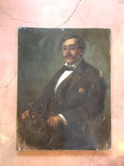 Antique Oil By William Morris Hunt Signed Dated 1868
