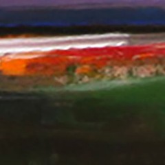 UKRAINE LANDSCAPE Oil painting contemporary 8×8 UKRAINE
