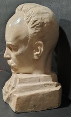 Jose Marti Antique Sculpture Jose Marti Bust Antique Cuban Sculpture
