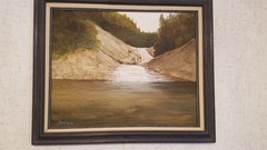 Anthony Cirino Shady Village Painting 27.25″ x 22.5″ x 1″
