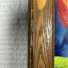 Lloyd P Baldwin II Repressed Desire Surrealist Oil Painting Framed 28×22
