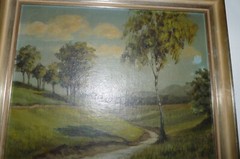 Czechoslovakia Jaroslav Setelik (1881-1955) O/B Landscape Painting Signed JS