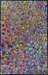 Rachael Nambula. Authentic Aboriginal Art. Size 150cm x 95cm ,Pencil Yam