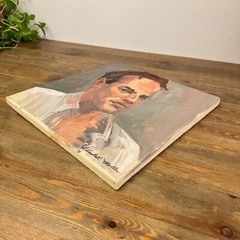 „The Serious Man“ Californian Expressionist Helen Haskell-Molles Oil Painting