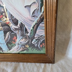Guardian Angel And Boy Paint By Number in Wooden Frame 18.5″ x 14.5″ x 1.25