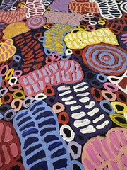 Dora Mbitjana 💕Aboriginal Art COA Supplied. 203cm X 93cm DM31M-A