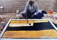 KUDDITJI KNGWARREYE, Highly Collectable Aboriginal Art,Incl Progress photos.
