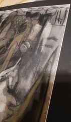 BEAUTIFUL ABSTRACT ARTWORK AFTER CHRONIS DELIVORIAS- UNFRAMED.