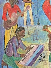 Original Ras Husmo Jamaican Artist Oil On Canvas – Professional Framing