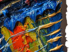 ORIGINAL OIL█PAINTING OCEAN ART█SIGNED ’26█LANDSCAPE OUTSIDER NATURE REALISM POP