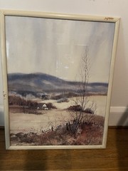 23.5 In By 30 In Landscape Painting By Artist Pat Denman