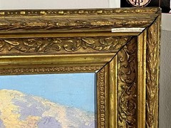 ORIGINAL 1937 BENJAMIN VAGANOV SAN DIEGO CALIFORNIA IMPRESSIONIST OIL PAINTING