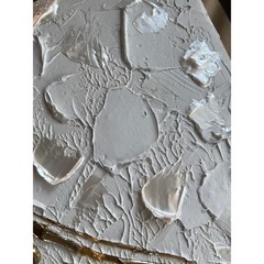 Zebra, ORIGINAL Animal Art Abstract White & Gold Handmade Canvas wall art Decor