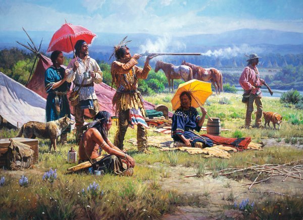 MARTIN GRELLE „Parasols And Black Powder“ Limited Edition Signed and Numbered