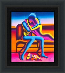 Mark Kostabi „Embracing our story“ (2021) Limited Edition Giclee