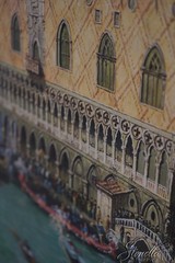F69594: GOUINDA Italian Venice Scene Oil Painting On Canvas