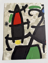 Joan Miro an original lithograph Unframed Single Piece Modern Abstract Art