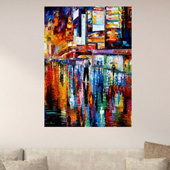 Leonid Afremov QUIET PLACE 30″x36″ LIMITED EDITION GICLEE ORIGINAL