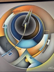 Oil Painting Stanislaw Kors Surrealism Infrarealism Abstract Poland Artist Orig