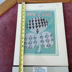 New Yorker magazine March 1956 Irish St Patrick’s Day, Life 1915 Cover Art Lot