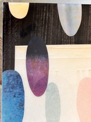 Rex Ray Original Mixed-Media Resin Collage Signed 4/02 #0600 12×16 San Francisco