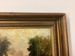 T.C. Duncan Landscape Oil/Canvas Board Nice Frame