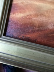 Carol Lee Thompson Rural Landscape Oil Painting “Tilgman Treasure” Framed