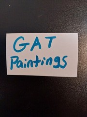 G.A.Titan Impressionism Painting Whimsical Fruit Still Life Expressionism Aceo