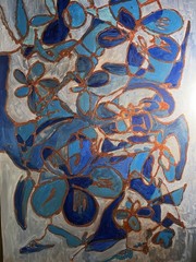 Acrylic art paintings 36x24Inches original hand painted And Signed By Artist