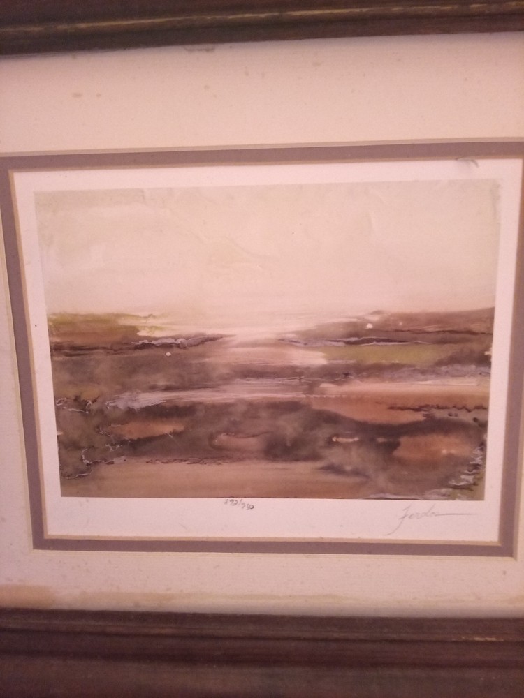 watercolor paintings original framed artwork