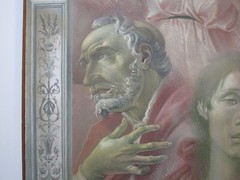 REED THOMASON OLD MASTER STYLE 1950’S PAINTING PORTRAIT MUSEUM QUALITY MODERNIST
