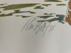 Ronald (Ron) William Bolt. (Canadian, 1938-) “Surf Chaser II” Serigraph , #4/100