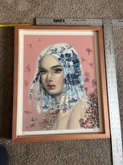 Relmartist / Relm Natalya numbered 16/20 Limited Print on paper framed