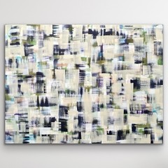 Large Abstract Brushstrokes Wall Art Modern Original Painting Canvas Artwork
