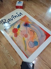 vintage ravinia music festival 1993 poster Heather Mark 24×36