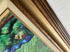 Vincent’s Landscape’s Original Reproduction Van Gogh 8×10 with Sunset Hills