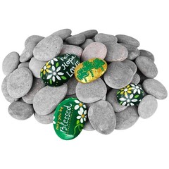 Large Flat Smooth Painting Stones