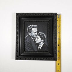 Spencer Tracy Hepburn Film Art Painting 4×5 Canvas Movie Memorabilia Portrait