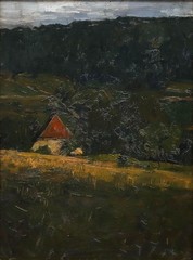 Attrib. Reinhold Schmidt (1861-1927) – Framed Oil, View near Wildberg